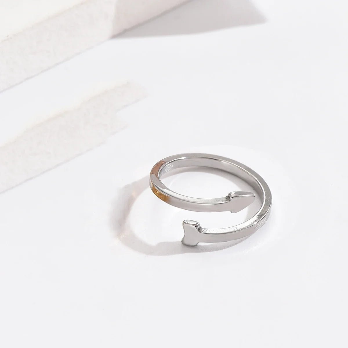 Summer Fashion Foot Leg Beach Stainless Steel Toe Rings - 3pcs Hollow Arrow Head Rings for Women summer toe ring - memorylane shop