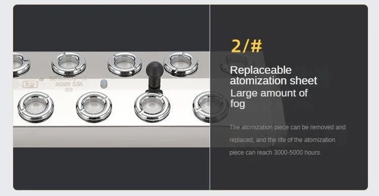 DC48V 4/6/8/10 Head Humidifier Ultrasonic Mist Maker Fogger For Mushroom Plants Without Power Supply - memorylane shop
