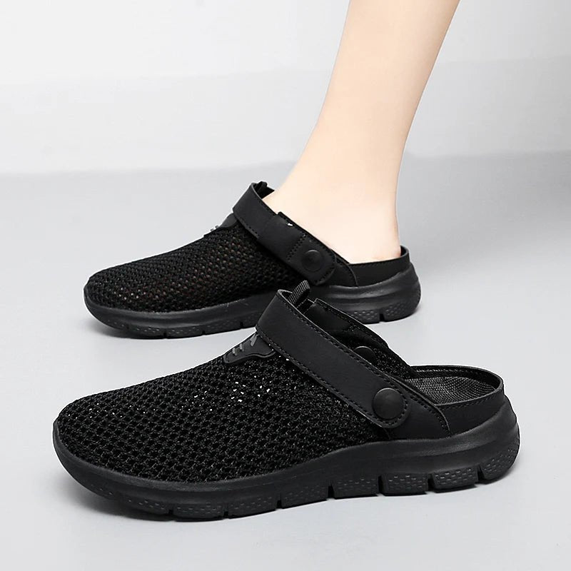 Summer Sandals for Women Breathable Beach Sandals Slippers Fashion Garden Clog Aqua Shoes Trekking Wading Shoes Plus Size 35 - 44 - memorylane shop