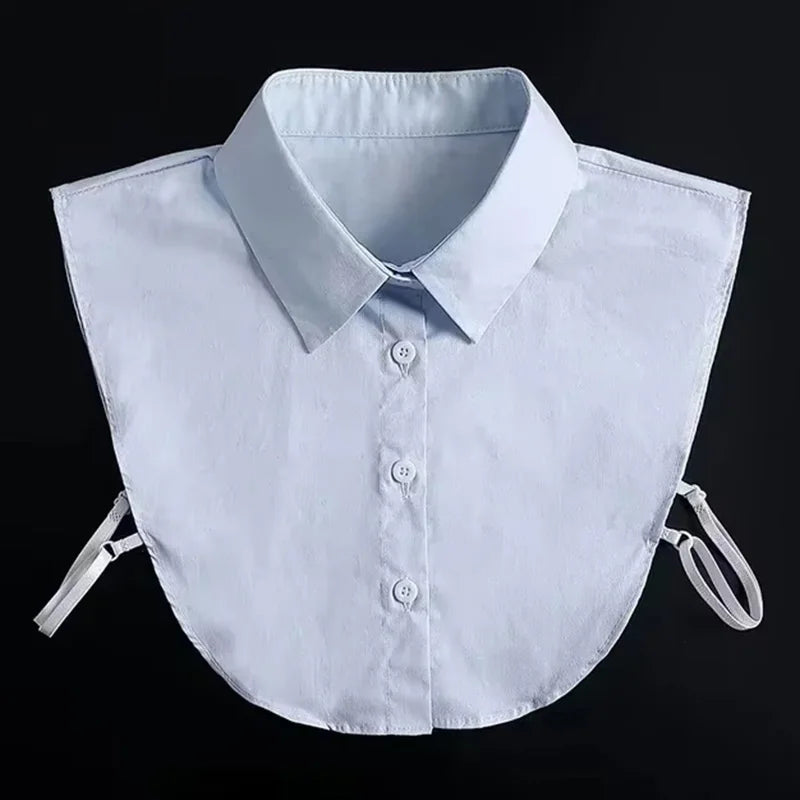 Women's Vintage Lace Front Tie Detachable Collar