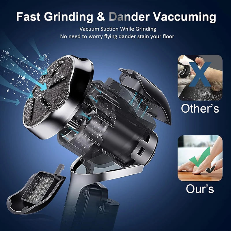 Electric Pedicure Tools Dead Hard Skin Care Callus Leg Heels Remover Hard Cracked File for Heels Grinding Pedicure Beauty Care