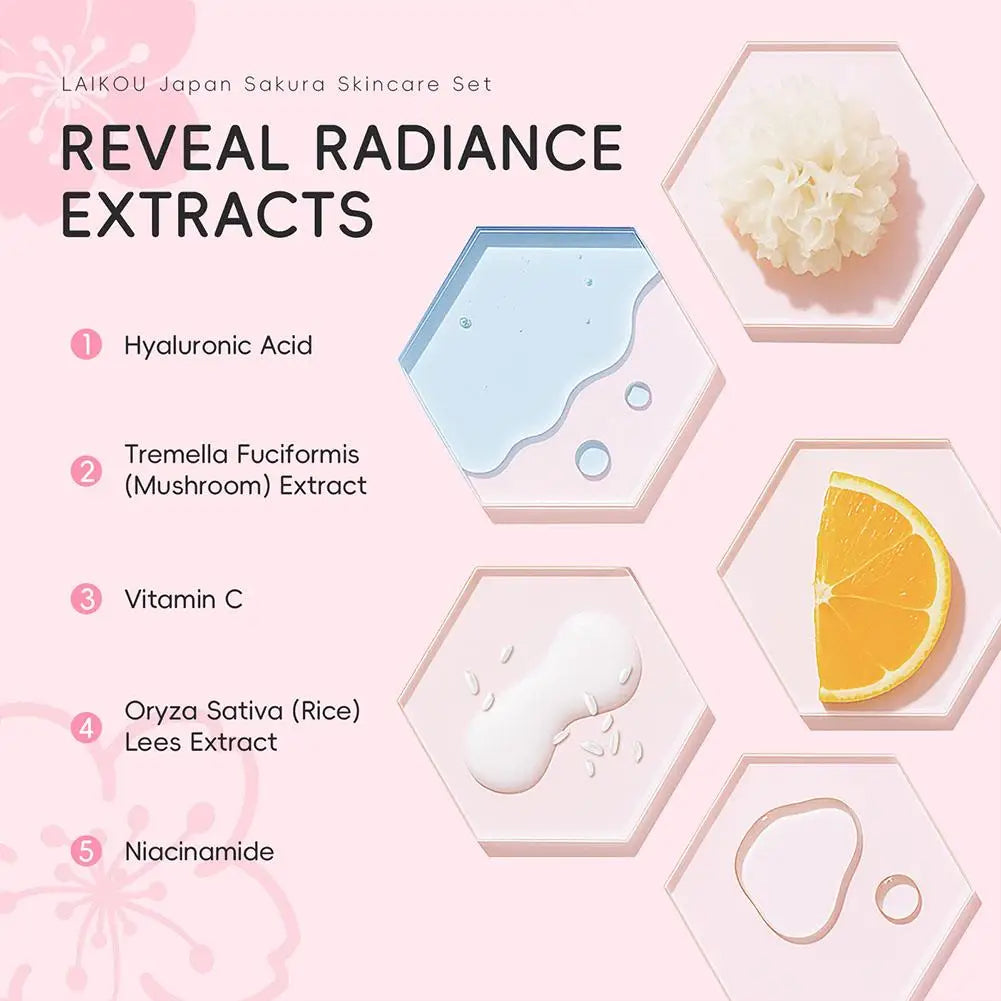 Hydrating Skin Care Set,10pcs Mini Travel Skincare Products,Including Face Wash, Serum, Toner, Lotion,Face Skin Care Routine Kit