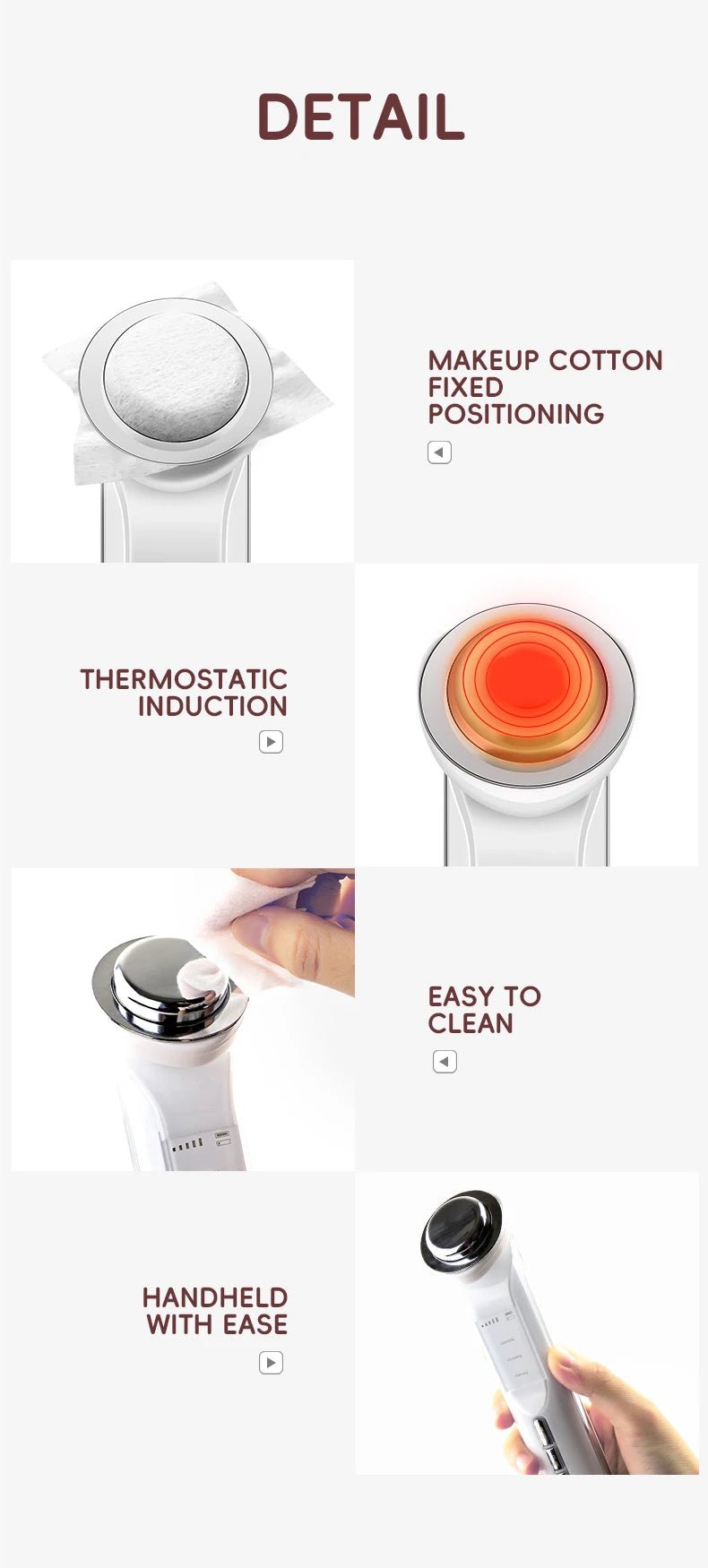 KSKIN Multifunctional Facial Skin Care Beauty Massager Electric Facial Massage Device Clean Face Skin Rejuvenation Beauty Device - memorylane shop