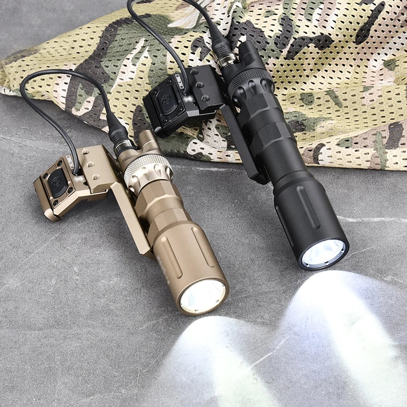 Tactical PLHV2 Flashlight High Power Scout Light Modlit PLH-V2 Hunting Weapon1 Lamp UNIT Offset Switch For 20mm Picatinny Rail