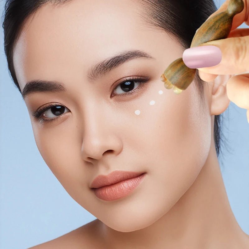 Sandalwood Face Massage Tools Gua Sha Face Skin Care Massage Sticks Lotus Seedpod Shape Massager Facial Physiotherapy Tool - memorylane shop