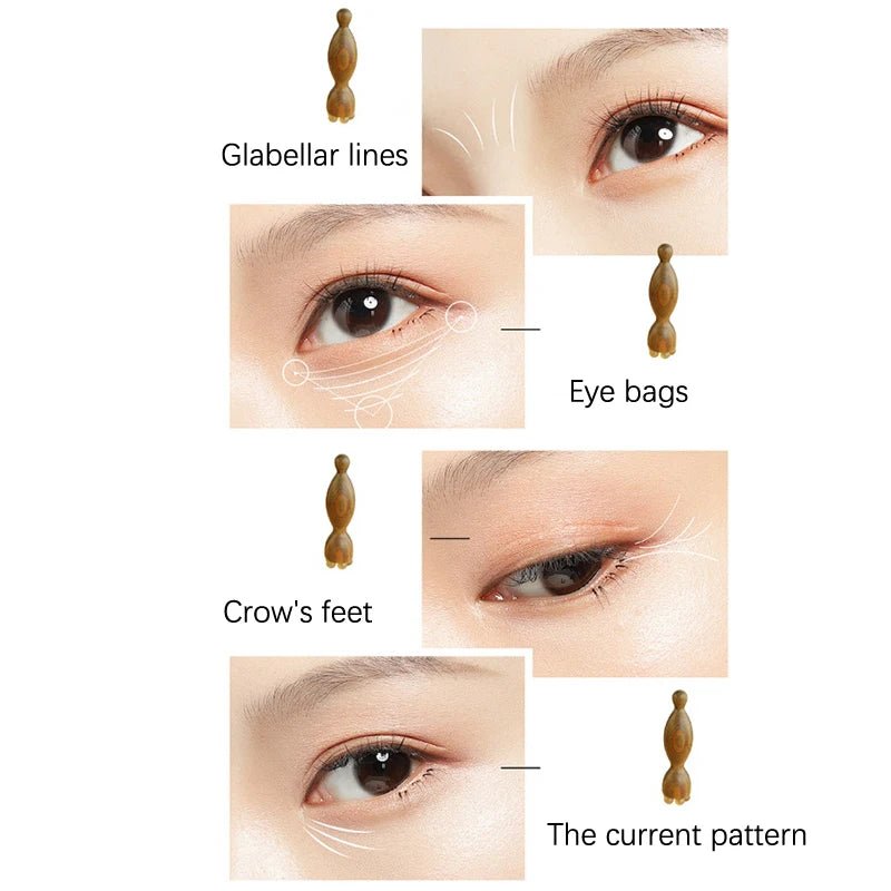 Sandalwood Face Massage Tools Gua Sha Face Skin Care Massage Sticks Lotus Seedpod Shape Massager Facial Physiotherapy Tool - memorylane shop