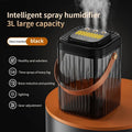 3L Air Humidifier 3 Nozzles Smart Cool Mist Humidifier For Home Bedroom Office night light USB Humidifier Diffuser - memorylane shop