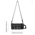 1L Reflective Bicycle Handlebar Bag Front Bike Bags With Adjustable Strap Portable Shoulder Bag For Cycling Road Bike Scooter