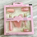 Facial Roller Set, Heart Face Massager, Body Gua Sha, 4 Seasons Double - Ended Beauty Stick Tools for Skincare - memorylane shop