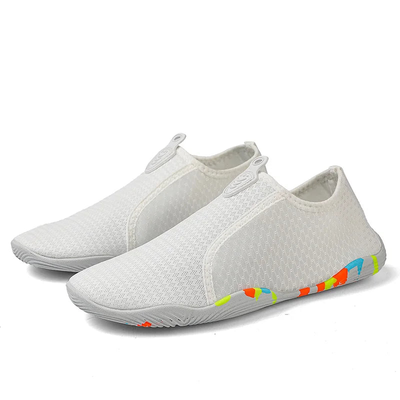 New Unisex Lager Size Unisex Outdoor Aqua Shoes Couples Vacation Beach Barefoot Swimming Shoes Indoor Fitness Gym Shoes35-46#