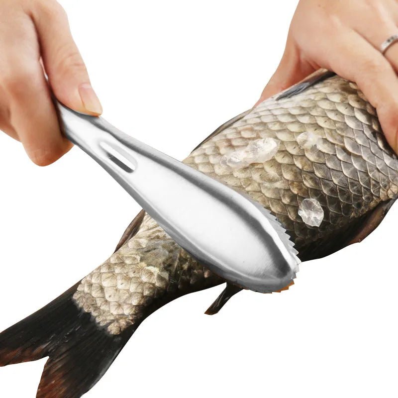 Kitchen Cooking Tools Fish Cleaning Knife Skinner Fish Skin Scraper Stainless Steel Fish Scales Fishing Cleaning Kitchen Gadget - memorylane shop