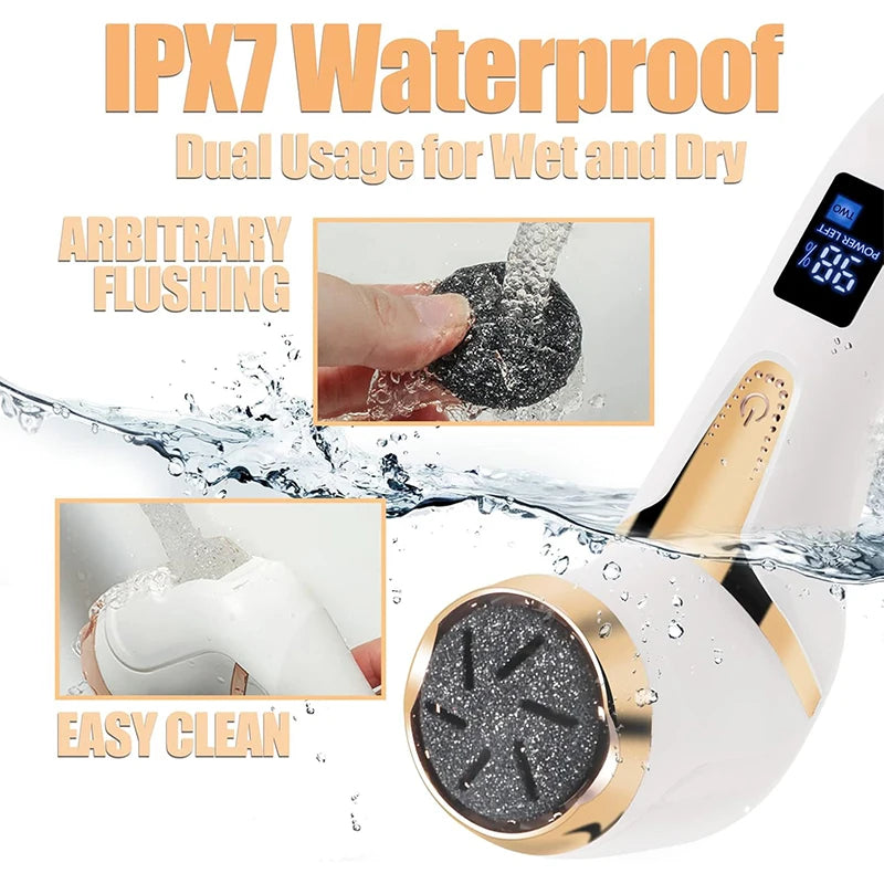 Electric Pedicure Tools Dead Hard Skin Care Callus Leg Heels Remover Hard Cracked File for Heels Grinding Pedicure Beauty Care
