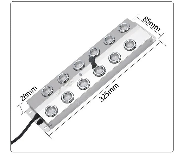 DC48V 4/6/8/10 Head Humidifier Ultrasonic Mist Maker Fogger For Mushroom Plants Without Power Supply - memorylane shop