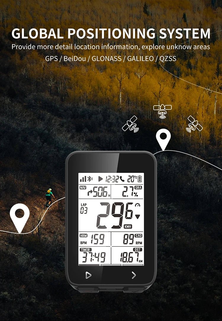 IGPSPORT iGS320 TYPE - C Blu5.0 ANT+ long battery 2.4 inch Outdoor Gps Bike Computer Navigation Tracking Wireless Speedometer - memorylane shop