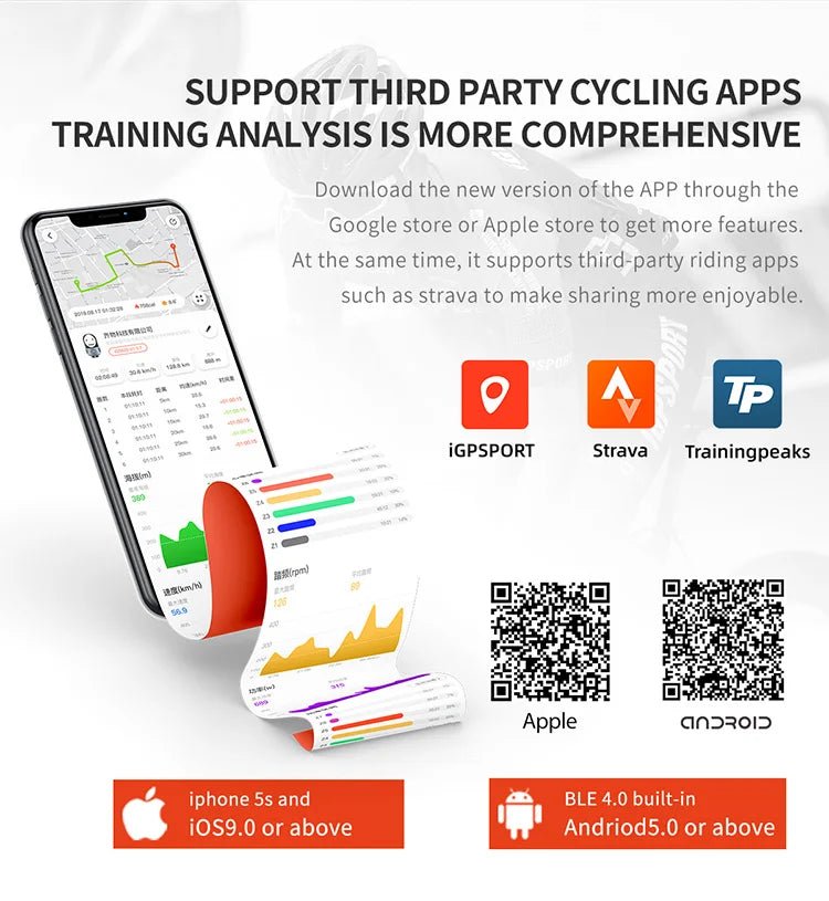 IGPSPORT iGS320 TYPE - C Blu5.0 ANT+ long battery 2.4 inch Outdoor Gps Bike Computer Navigation Tracking Wireless Speedometer - memorylane shop