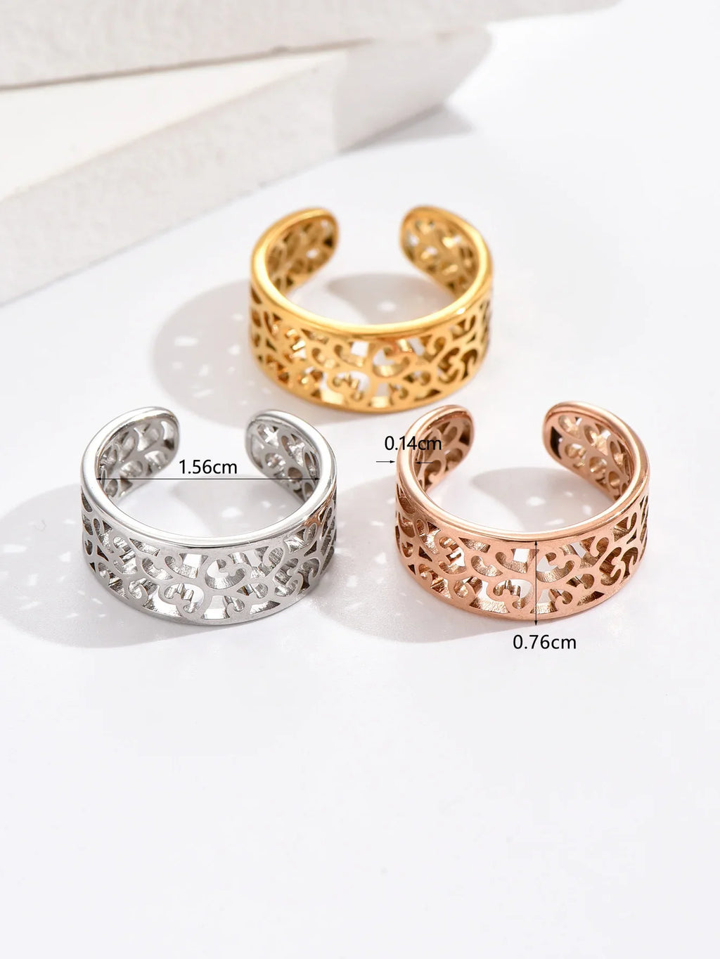 Summer Fashion Foot Leg Beach Stainless Steel Toe Rings - 3pcs Hollow Arrow Head Rings for Women summer toe ring - memorylane shop