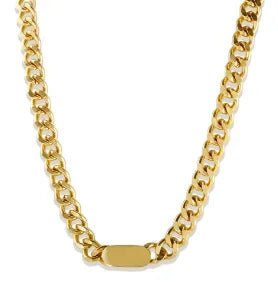 Square Pendants Delicate Stainless Steel Chain Pendant Necklace For Women Necklace - memorylane shop