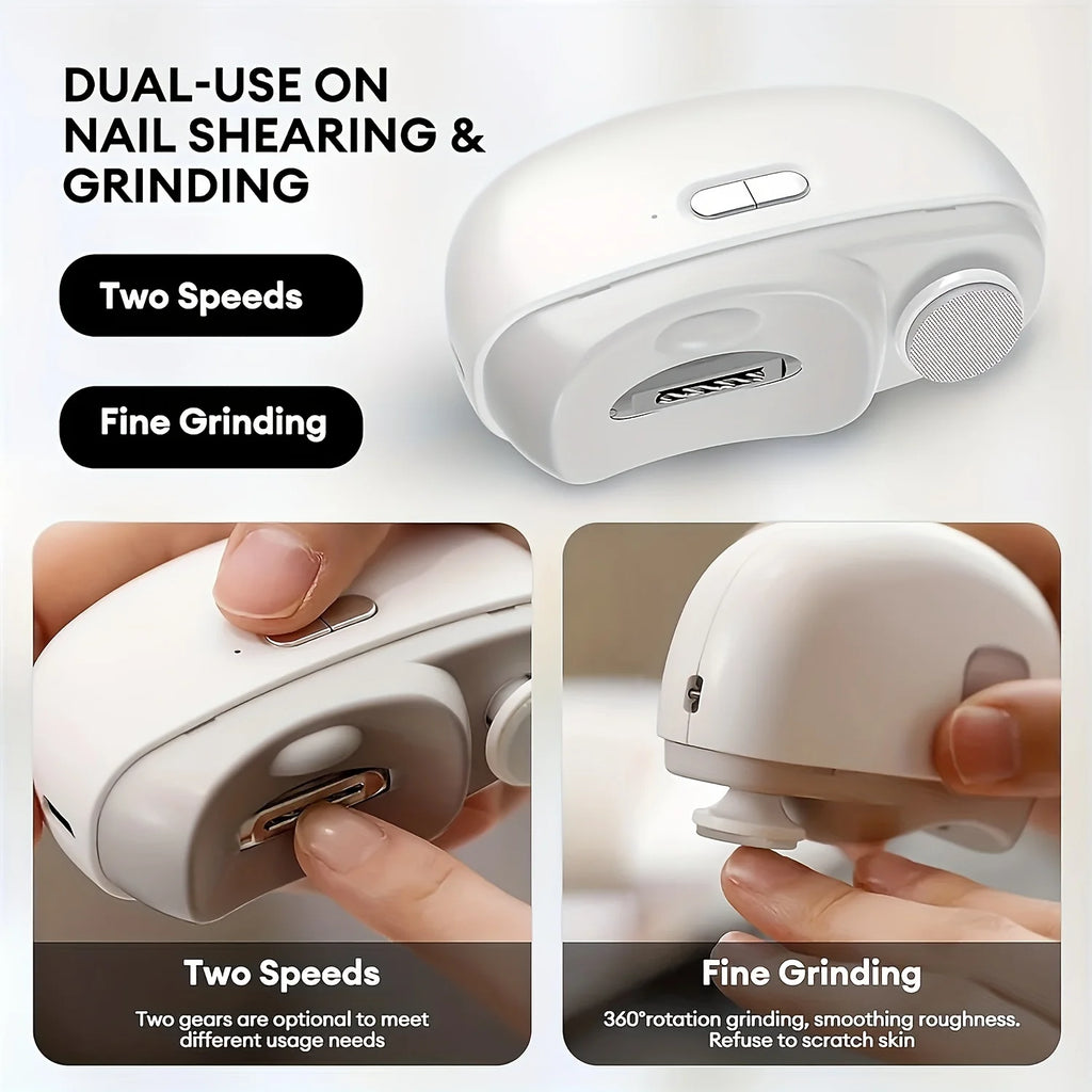 The ultimate nail care toolkit - professional electric nail clippers, polishers, polishers, file organizers, and shaping tools - memorylane shop