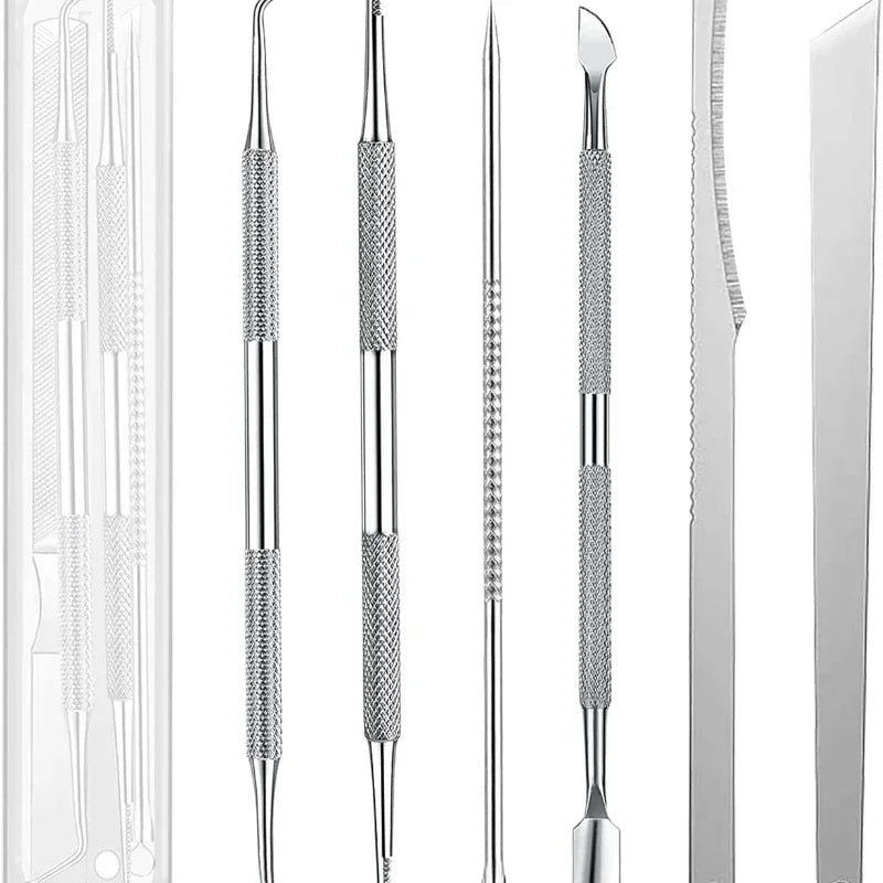 Foot Care Kit Callus Remover File Dead Skin Shaver Cuticle Pusher Pedicure Tools for Hard Tough Skin Beauty Health - memorylane shop