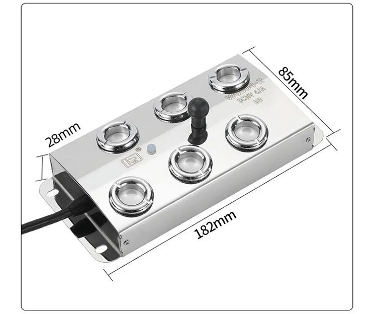 DC48V 4/6/8/10 Head Humidifier Ultrasonic Mist Maker Fogger For Mushroom Plants Without Power Supply - memorylane shop