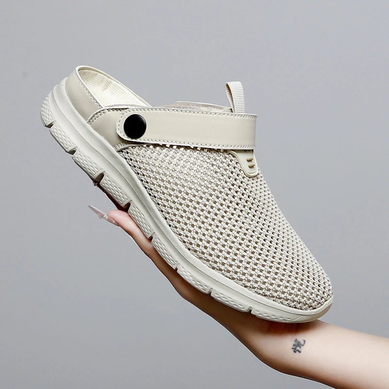 Summer Sandals for Women Breathable Beach Sandals Slippers Fashion Garden Clog Aqua Shoes Trekking Wading Shoes Plus Size 35 - 44 - memorylane shop