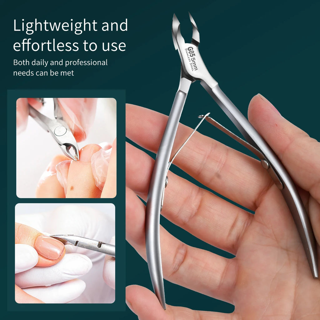 Professional Cuticle Trimmer Scissors – Sharp Dead Skin Remover Manicure Set