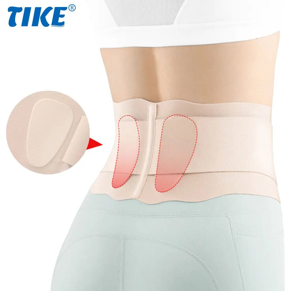 Thin Waist Support Belt for Lower Back Pain Relief, Breathable Lumbar Support Belt for Sciatica,Scoliosis, Herniated Disc,Unisex - memorylane shop