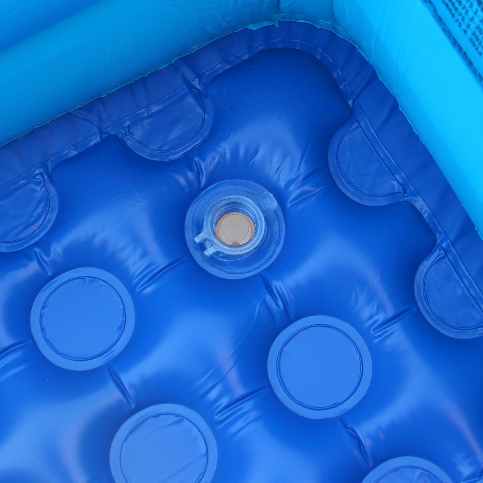 120cm~150cm Inflatable Ball Pit Pool for Kids, Toddlers, Blow Up PVC Swimming Pool for Indoor Outdoor Water Party Backyard, Blue