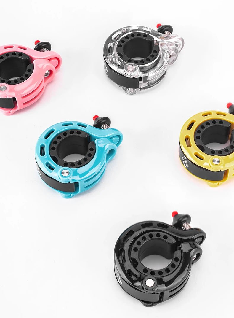 ROCKBROS Bicycle Bell Aluminium Alloy MTB Road Bike Horn Bike Ring Safety Cycling Handlebar Bicycle Hidden Alarm Bike Accessory - memorylane shop
