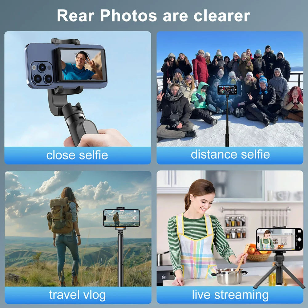 Wireless Magnetic Monitor Screen for Smartphones – Vlog, Live Stream & Selfie