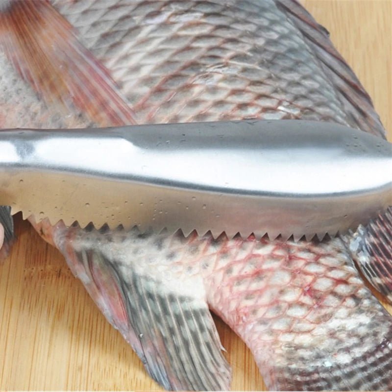 Kitchen Cooking Tools Fish Cleaning Knife Skinner Fish Skin Scraper Stainless Steel Fish Scales Fishing Cleaning Kitchen Gadget - memorylane shop
