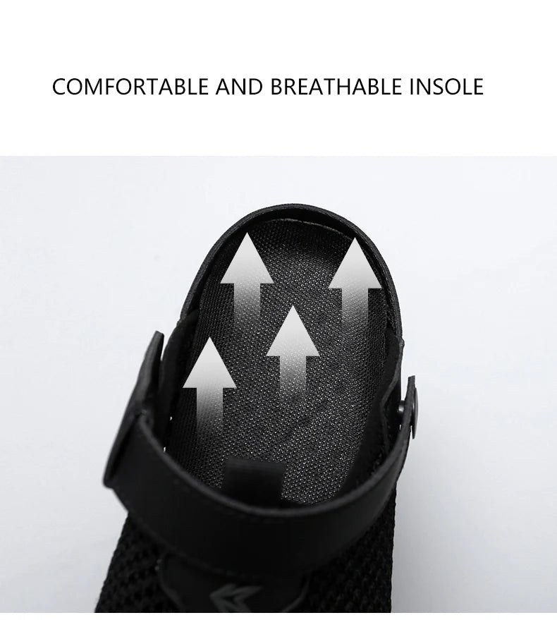 Summer Sandals for Women Breathable Beach Sandals Slippers Fashion Garden Clog Aqua Shoes Trekking Wading Shoes Plus Size 35-44