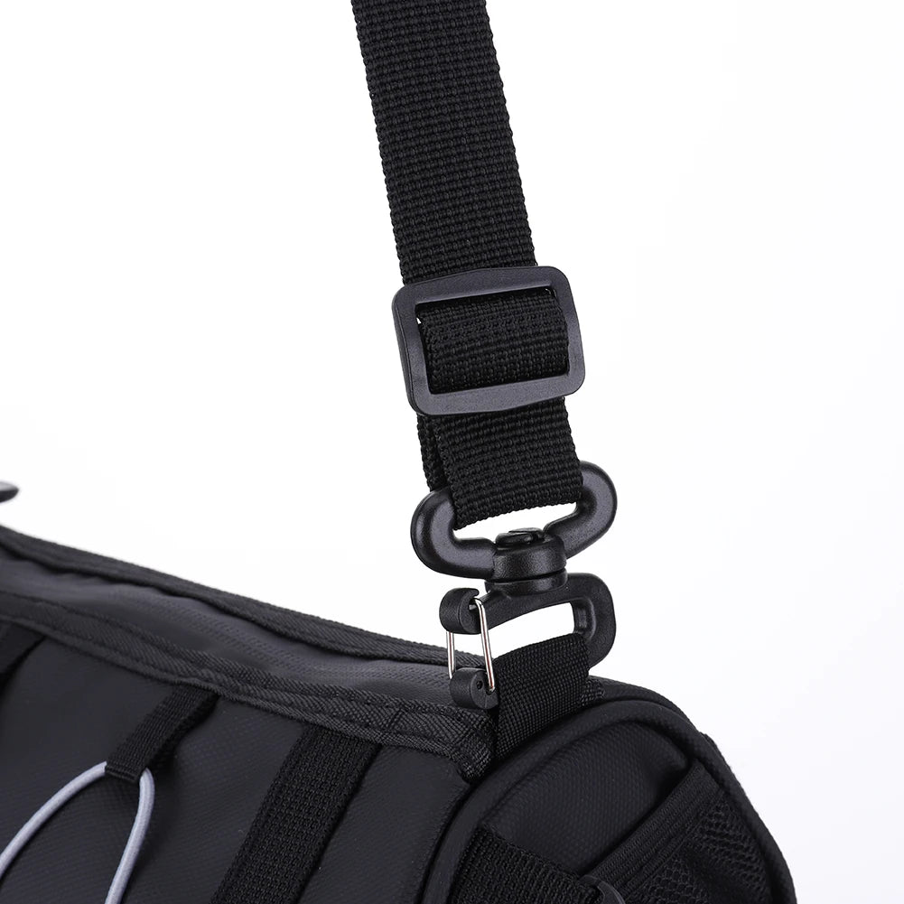 1L Reflective Bicycle Handlebar Bag Front Bike Bags With Adjustable Strap Portable Shoulder Bag For Cycling Road Bike Scooter