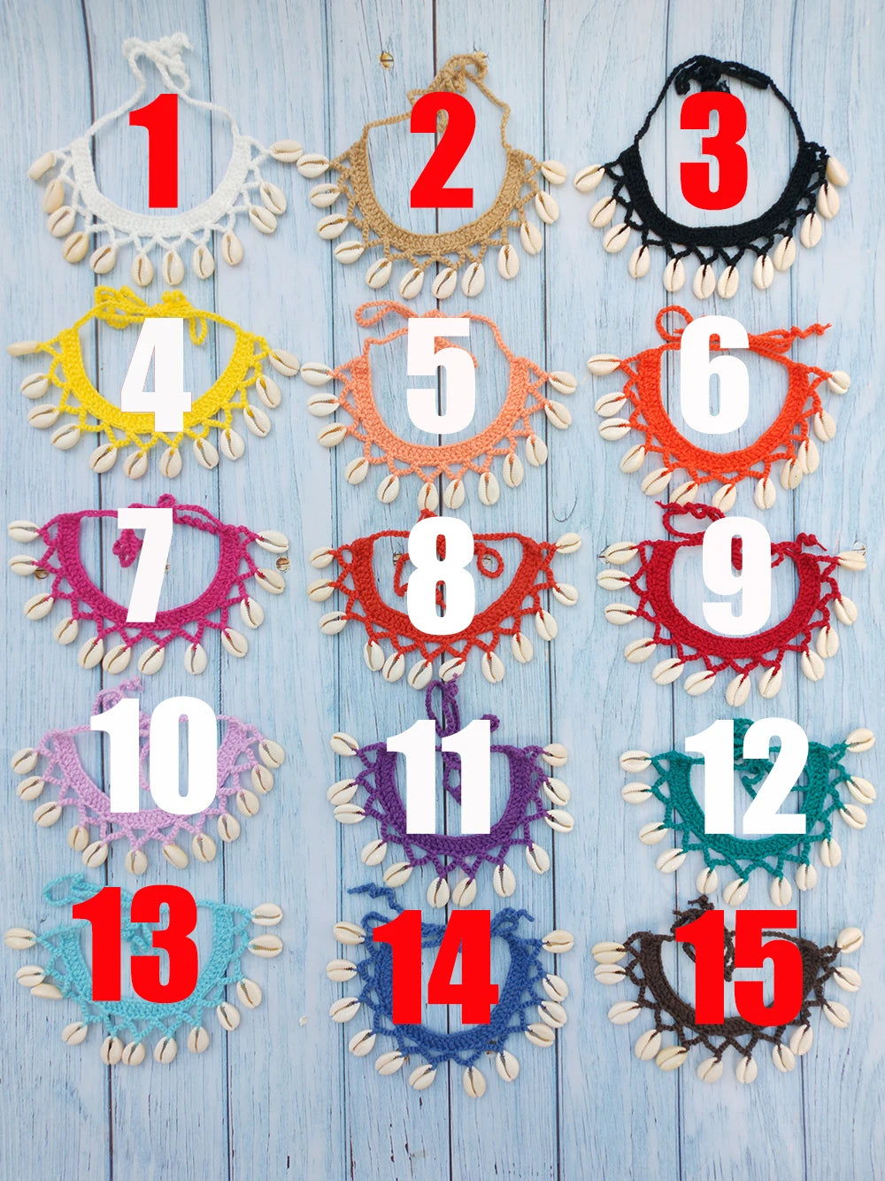 Seashell Anklet Chain – Crochet Bohemian Beach Foot Jewelry