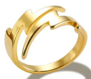 Stainless Steel Ring for Women Inlaid Zircon Rings Waterproof Romantic Fashion Jewelry - memorylane shop