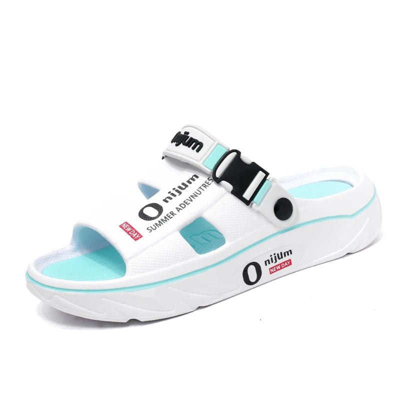 Summer Sandals for Men and Women, Dual - Use Beach Shoes, Soft - Soled Anti - Odor Slippers - memorylane shop