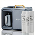 Raorio Camping Water Drinking Filter Outdoor Intelligent ReverseOsmosis System Portable Heating Water 5 Stage RO&UV Purification - memorylane shop