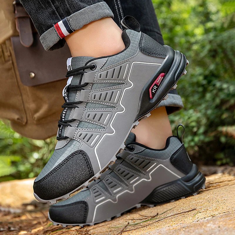 Men's Lockless Cycling Shoes,Outdoor Mountain Cross - Country Non - slip Hiking shoes,Breathable Sports Shoes,Road Cycling Shoes - memorylane shop