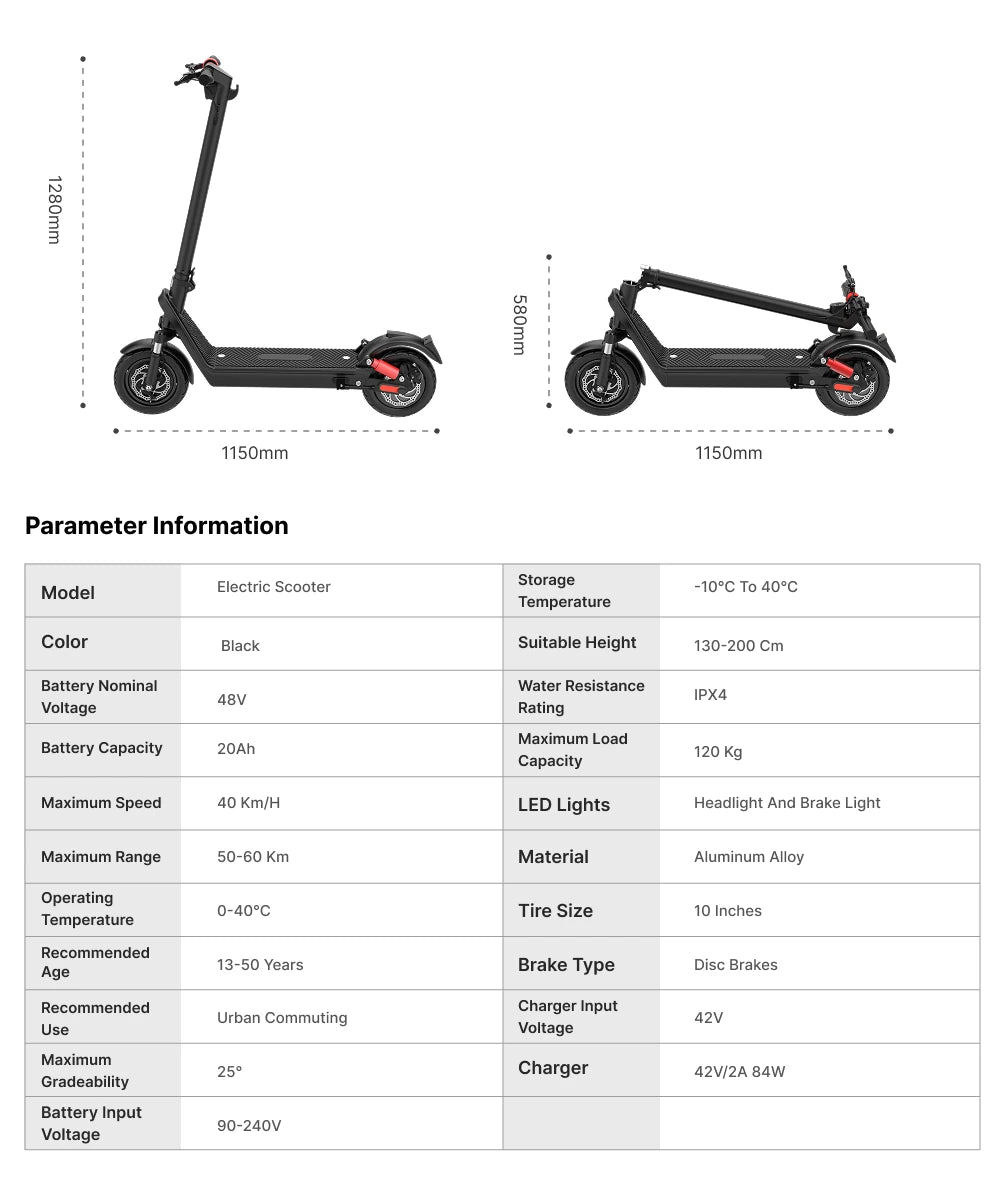 HX X9B electric scooter 1000W 20AH 40KM/H Electric kick scooters e scooter adults electric skateboards Folding escooter Escooter - memorylane shop