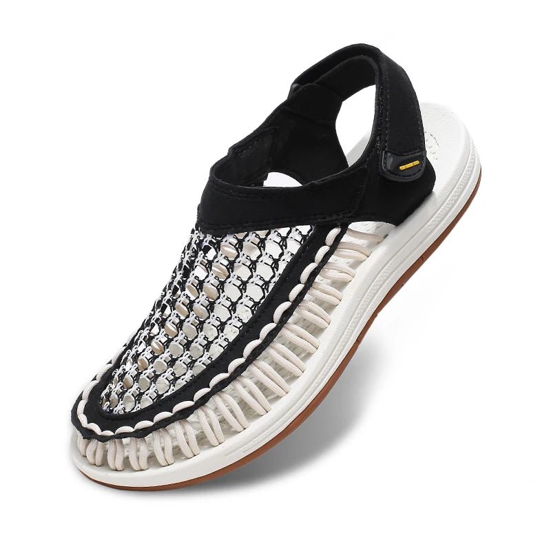 Summer New Sandals Men's Brand Designer Fashion Casual Outdoor Waders Large Size Hand - woven High Quality Beach Sandals For Men - memorylane shop