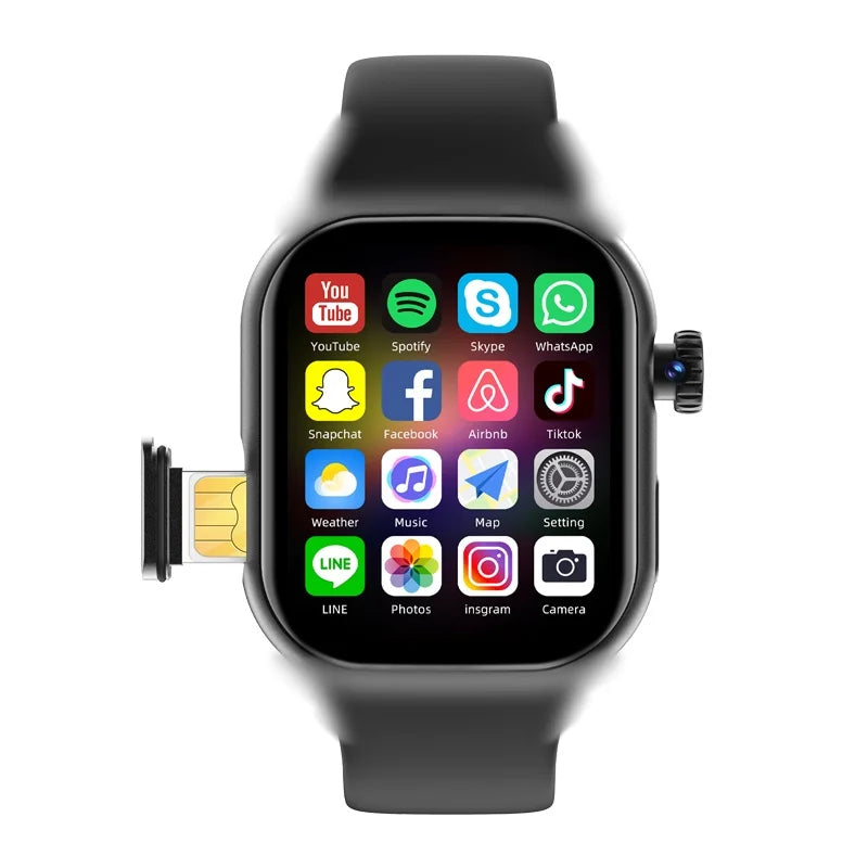 S10 Smart Watch – Android 4G LTE, AMOLED, GPS, Video Call & SIM Card
