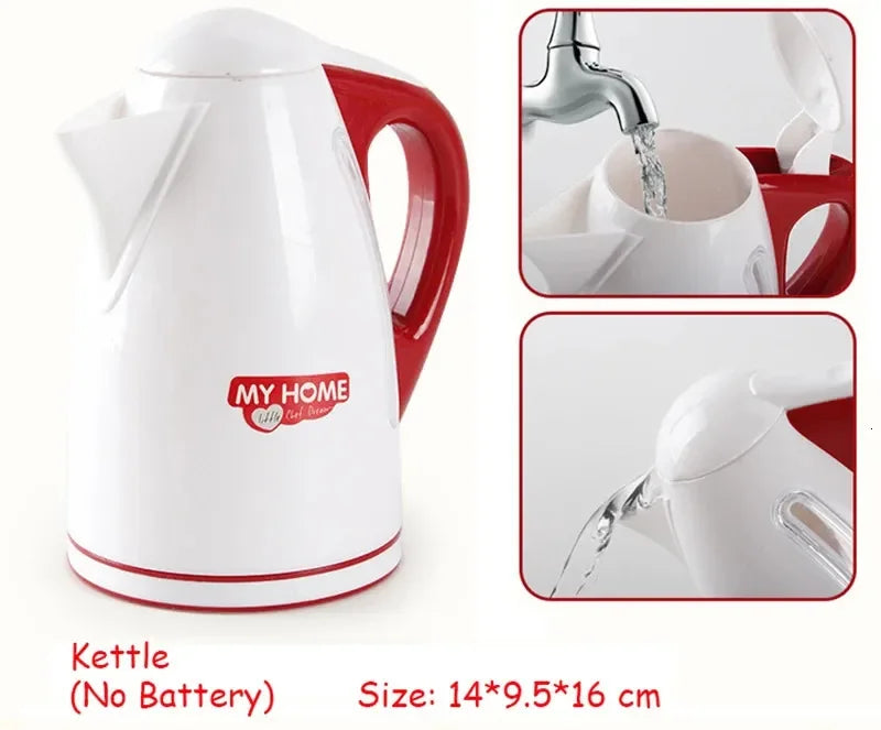 Kids Toy Kitchen Appliances Set – Play Kitchen Accessories for Children