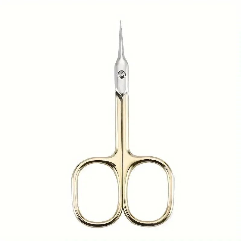 Dead Skin Remover Stainless Steel Curved Tip Thin Blade Cuticle Scissors Nail Clippers Trimmer Manicure Tools Eyebrow Tools - memorylane shop