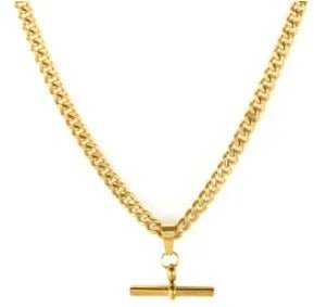 Square Pendants Delicate Stainless Steel Chain Pendant Necklace For Women Necklace - memorylane shop