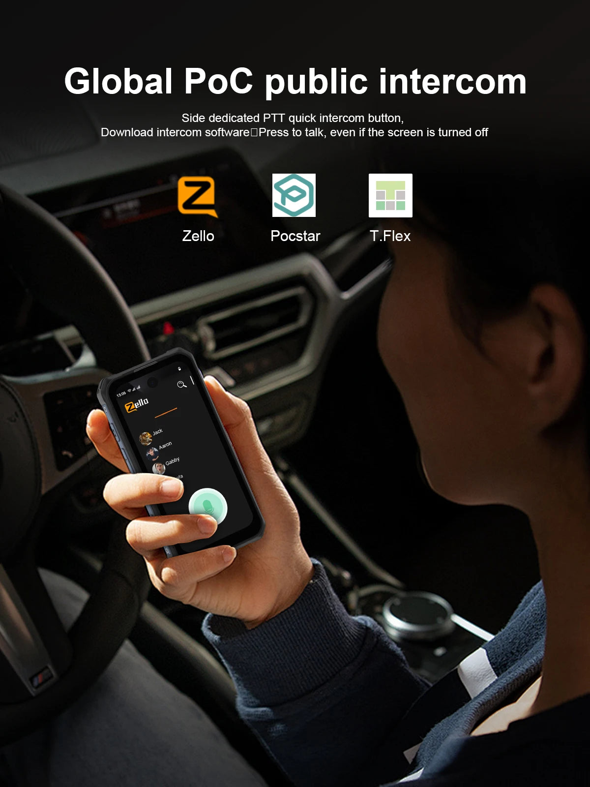 SERVO TANK500 Rugged Smartphone – IP68, 4G LTE, Android 12, 6GB RAM