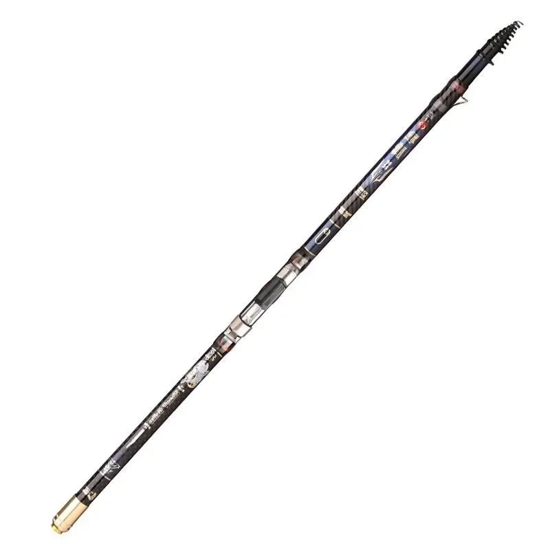 High Carbon Variable 4.5-10M Multi Positioning Hollow Fishing Rod and Reel Combo Set Ultralight Superhard Stream Hand Pole Set