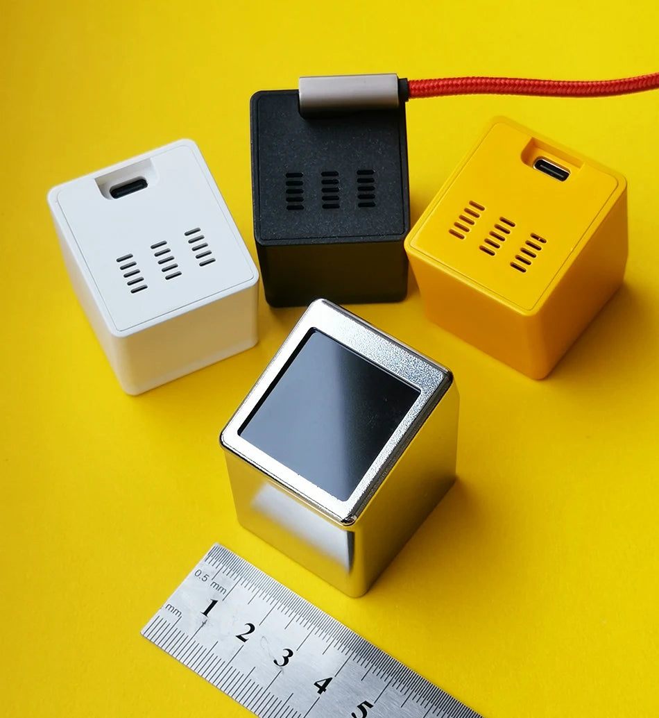Smart WiFi Weather Station – Touch Screen Desk Clock & Mini Photo Frame