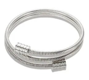 Fashion Simple Stainless Steel 3 Crystal Bracelet Bangle - memorylane shop