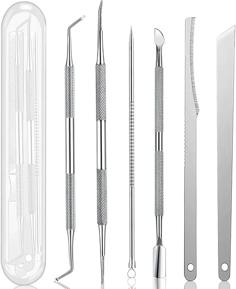 Foot Care Kit Callus Remover File Dead Skin Shaver Cuticle Pusher Pedicure Tools for Hard Tough Skin Beauty Health - memorylane shop