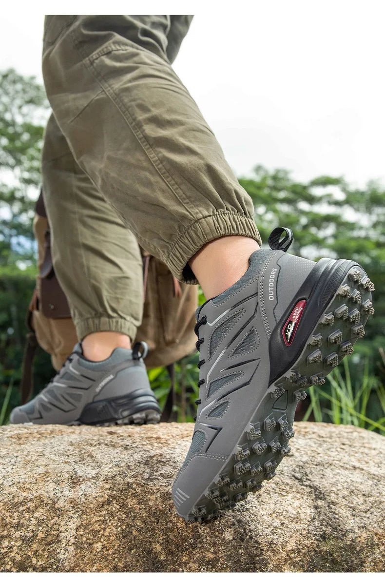 Men's Lockless Cycling Shoes,Outdoor Mountain Cross - Country Non - slip Hiking shoes,Breathable Sports Shoes,Road Cycling Shoes - memorylane shop